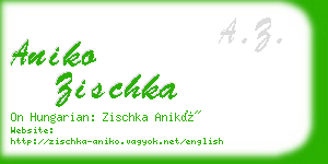 aniko zischka business card